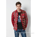 Mens Garn gefärbt Check Flanel Shirt